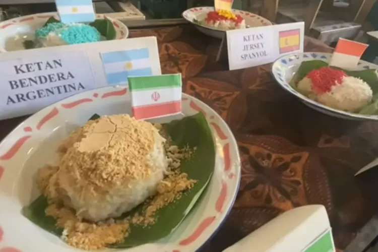 Kedai Ketan Punel hadirkan makanan bertema Piala Dunia U-17 (YouTube Harian Surya)