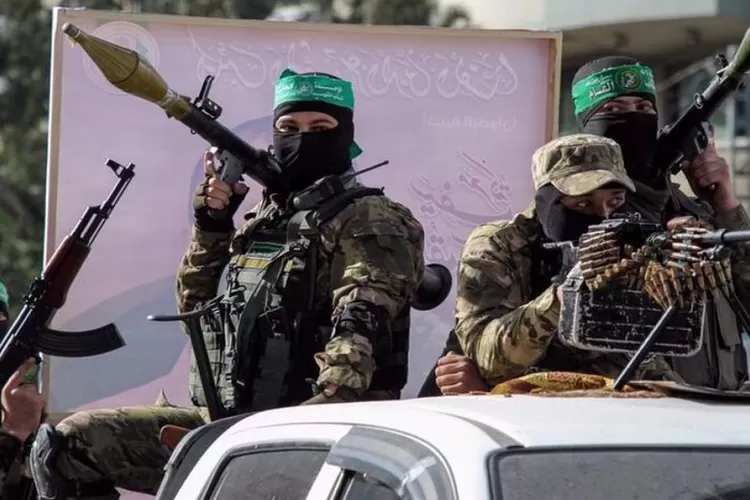 Pejuang Hamas.  (dok. Xinhua)