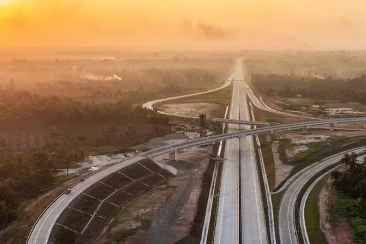 Siap Jadi Epicentrum di Sumatera! Riau Terus Gaspol Pembangunan Ruas Jalan Tol Lingkar Pekanbaru&nbsp; (ilustrasi foto Instagram @hutamakarya)