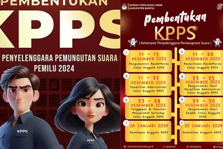 Rekrutmen KPPS Pemilu 2024 (Berbagai Sumber)