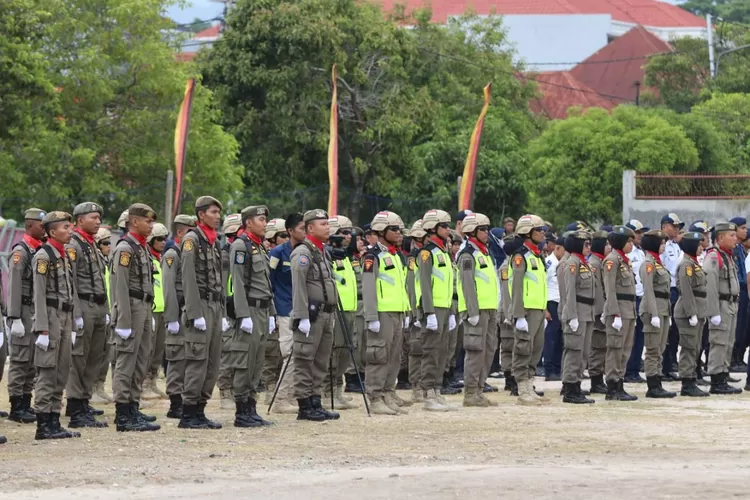 Sat Pol PP Padang Turunkan 400 personel saat pengamanan Nataru 2024 (ist)