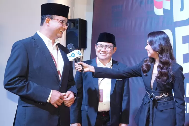 Pasangan Nomor Urut 1 Anies Baswedan dan Muhaimin Iskandar pasca Debat Capres Pertama (Facebook Anies Baswedan)
