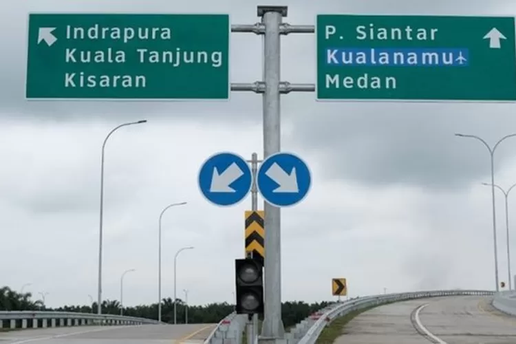 Ilustrasi jalan tol terbaru Sumatera Utara, Jalan Tol Tebing Tinggi Sinaksak yang  dibuka gratis saat libur Nataru (Pasardana)