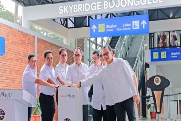 Menteri Perhubungan Resmikan Skybridge Bojonggede Untuk Mendukung ...