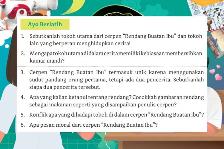 Menganalisis Cerpen 'Rendang Buatan Ibu', Kunci Jawaban Bahasa ...