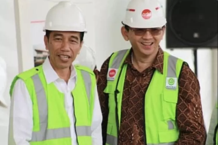 Potret Basuki Tjahaja Purnama bersama Presiden Jokowi  (Instagram @basukibtp)