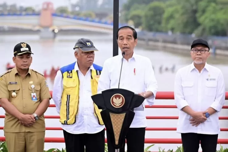 Konflik agraria menjadi nilai merah di tengah prestasi pembangunan Jokowi T (Instagram @jokowi )