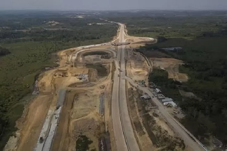 Terus Dikebut Proyek Jalan Tol Akses Ikn Capai Progres Signifikan