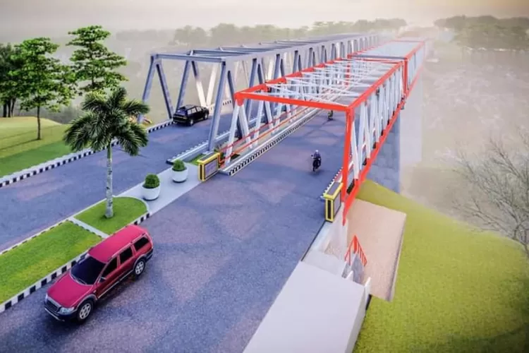 Desain Jembatan Kembar Liliba Kupang NTT (facebook.com/walikotakupang2017)