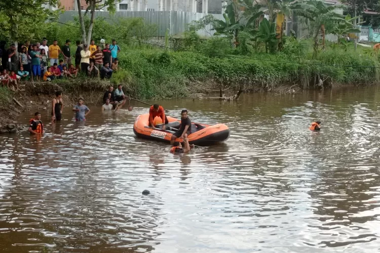 Bocah SD Dilaporkan Hilang Tenggelam saat Mandi-Mandi di Sungai Dadok Tunggul Hitam Padang (ist)