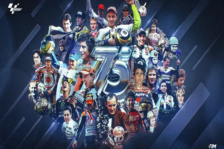 Tahun 2024 menandai perayaan ulang tahun ke-75 MotoGP (resources.motogp.pulselive.com)