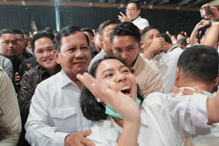 Prabowo dan Menteri Agama hadiri perayaan Natal bersama BUMN (Instagram @prabowo)