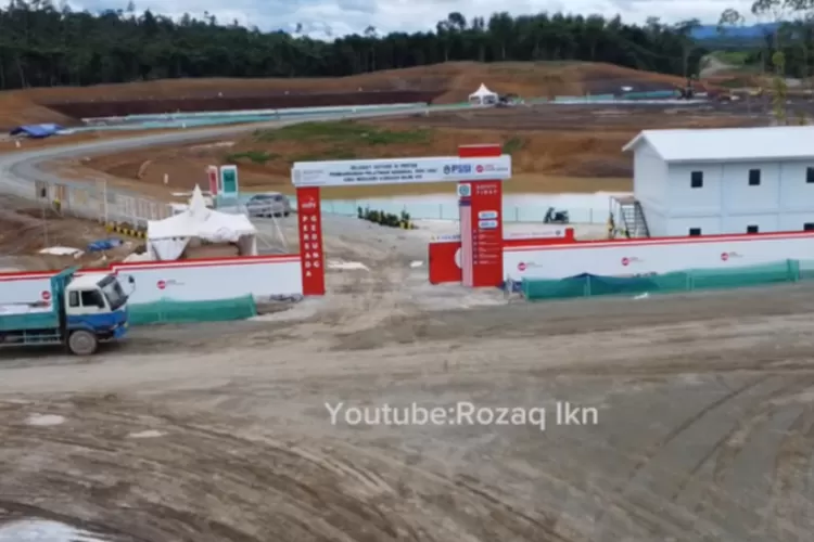 Progres pembangunan Training Center PSSI, Lapangan Sepak Bola, dan Rumah Sakit Mayapada (YouTube Rozaq IKN)