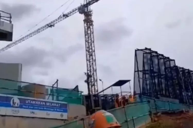Progres pembangunan Istana Garuda di IKN (YouTube BorneoTube)