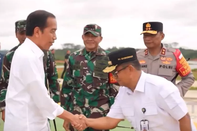 Jokowi resmikan groundbreaking tahap 4 di IKN (YouTube Top Konstruksi)