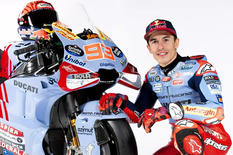 Marc Marquez bersama Gresini Racing untuk MotoGP 2024 (Gresini Racing)