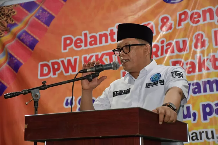 Ketua DPD Kerukunan Keluarga Tanjung Mutiara Sekitarnya (KKTMS) Pekanbaru, Azwar (IST)