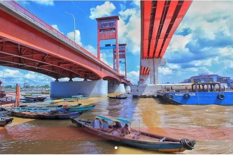 Jembatan Ampera saat ini  (Palembang.go.id )