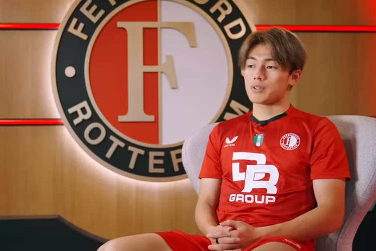 Ayase Ueda, Pemain Timnas Jepang yang Mencetak Gol ke Gawang Indonesia (YouTube Feyenoord)