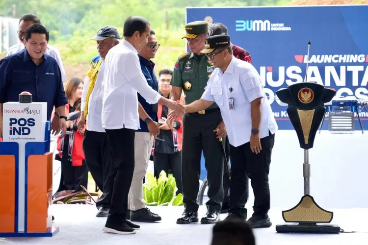 Jokowi meresmikan Nusantara Hub di IKN (kaltimprov.go.id)