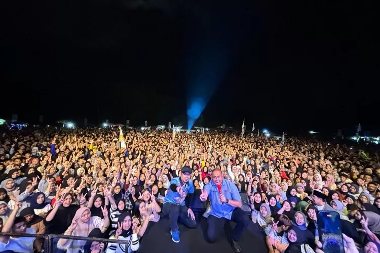 Andre Rosiade: Massa Konser Prabowo-Gibran di Limapuluh Kota Lebih dari Kampanye Anies