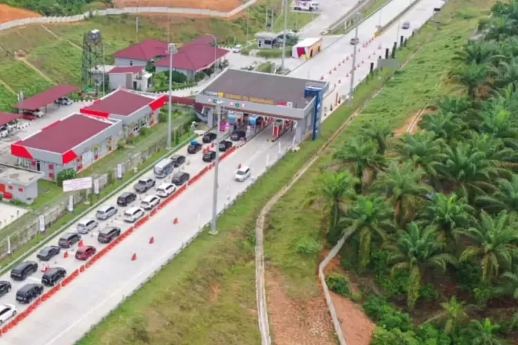 jalan tol penghubung Provinsi Riau dan Sumatera Barat, Jalan Tol Bangkinang-Pangkalan tahap  (satu) yang ditargetkan rampung April tahun 2024 (Instagram: pupr_bpjt)