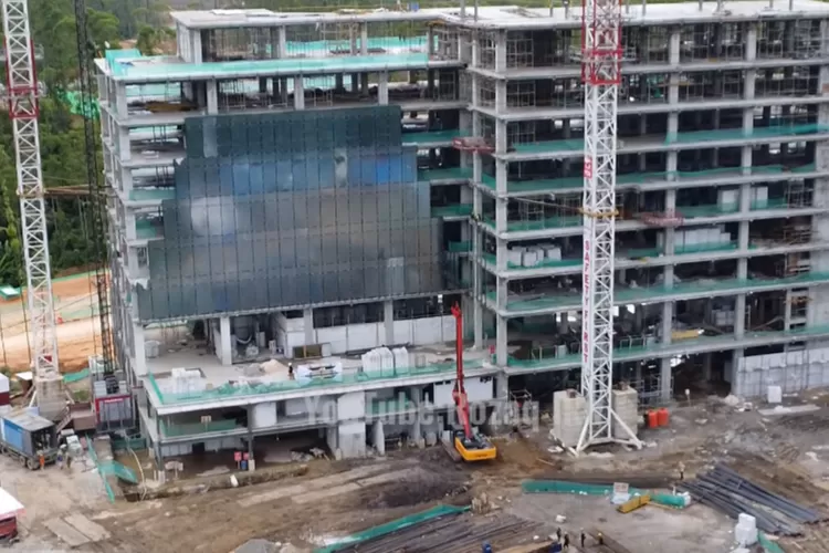 Pembangunan Hotel Nusantara IKN Dipercepat, Target Agustus 2024 Tuntas (Tangkap layar Youtube.com/Rozaq IKN)