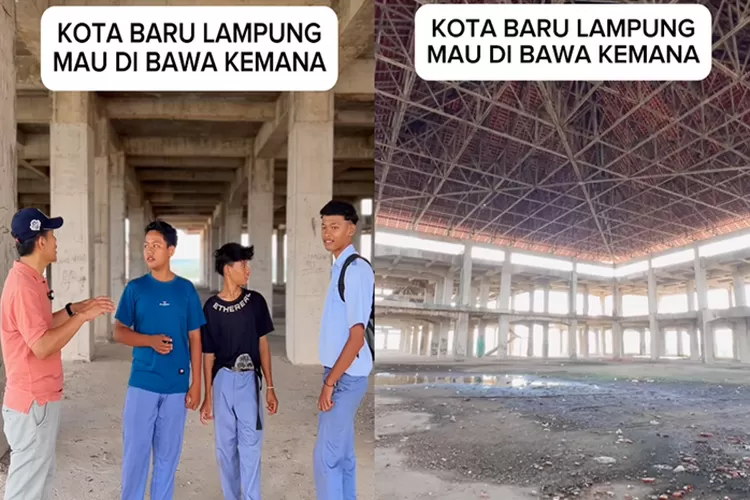 Pendapat para remaja terkait mega proyek mangkrak Kota Baru Lampung (Instagram @hantoni.hasan)