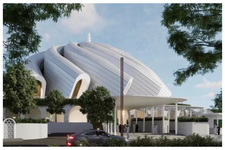 Hutama Karya ikut pembangunan Masjid Negara di IKN (Instagram @hutamakarya)