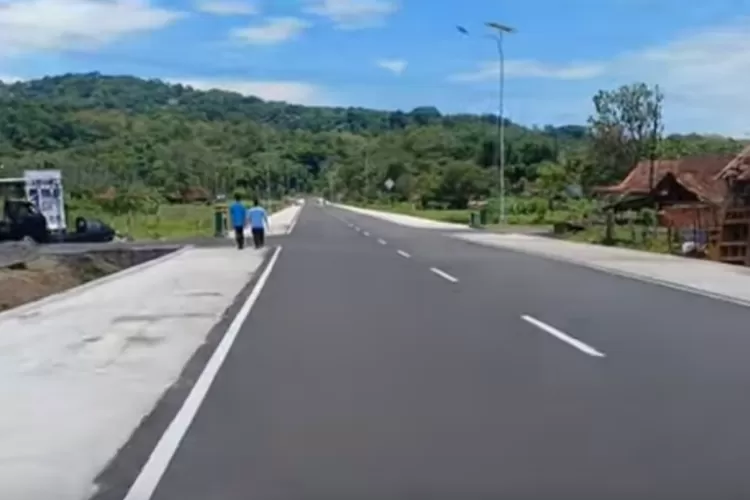 Jalan Baru Sleman-Gunung Kidul Menuju Prambanan Gayamharjo, Terkoneksi Exit Tol Jogja-Solo (Tangkap layar Youtube.com/KakaTV)