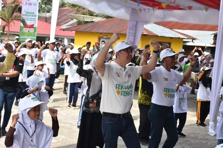 Budayakan Makan Buah dan Aktivitas Fisik: GSS 2024 Bersama 114 Siswa di Sumatera Barat/ Infopublik
