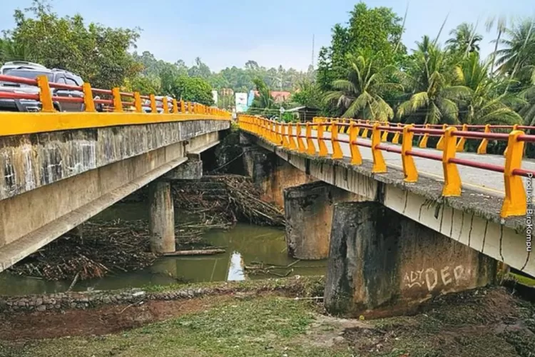 Jembatan Kiambang A Sumatera Barat bakal diganti dengan yang baru, segera! (Instagram @kemenpupr)