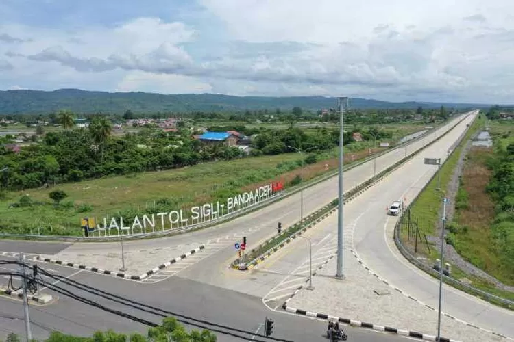Ilustrasi Ruas Jalan Tol Lhokseumawe  (Acehprov.go.id)