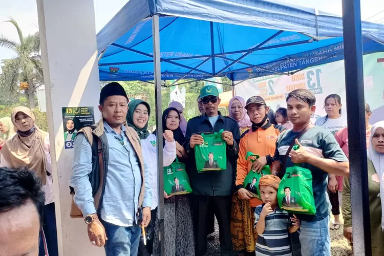 Bazar beras murah PBB di Tangerang