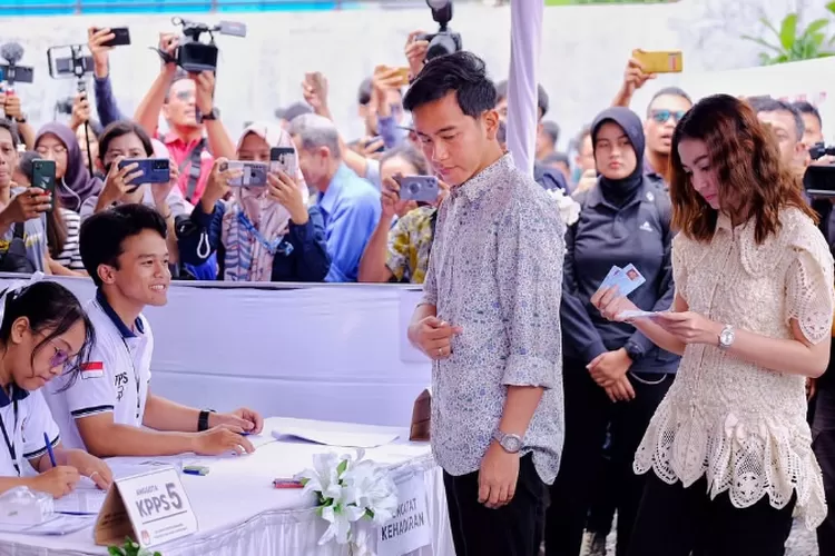 Pasangan Prabowo-Gibran unggul sementara dalam quick count (Instagram @gibran_rakabuming)