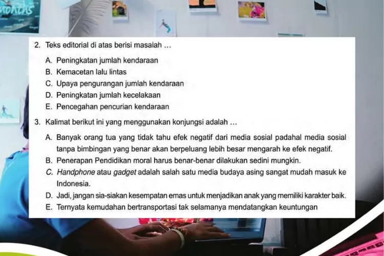 Kunci Jawaban Bahasa Indonesia Kelas 12 SMA/MA Paket C Modul 14 Uji ...