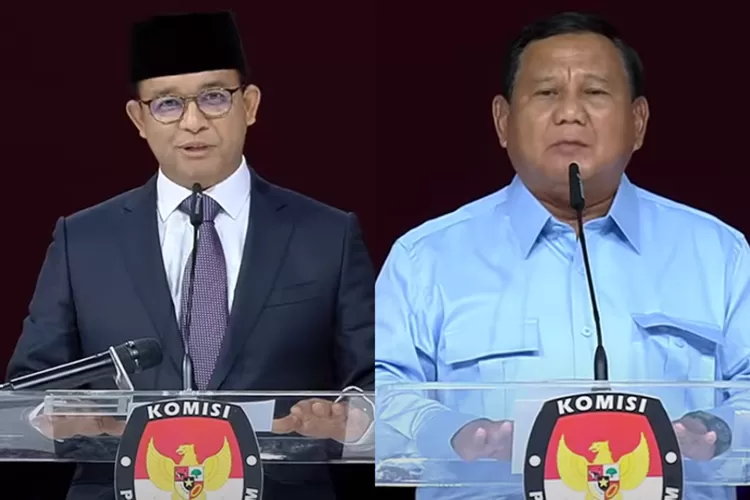 Anies Baswedan dan Prabowo Subianto berebut suara Pemilu 2024 di Sumbar (KPU RI)