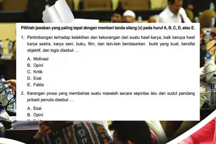 Bahasa Indonesia kelas 12 Paket C Modul 16 Latihan Unit 1 halaman 27 28 Kurikulum Merdeka