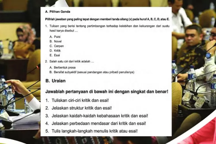 Bahasa Indonesia kelas 12 Paket C Uji Kompetensi Modul 16 halaman 41-44 Kurikulum Merdeka
