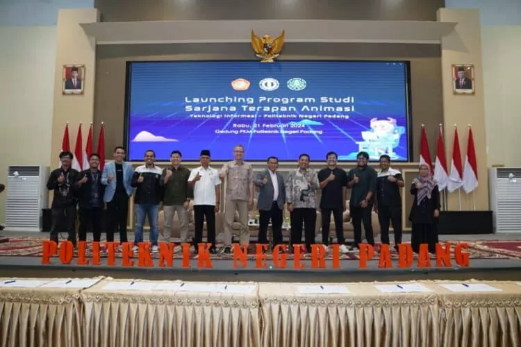 Politeknik Negeri Padang Resmi Luncurkan Prodi Sarjana Terapan Animasi  (Humas PNP )