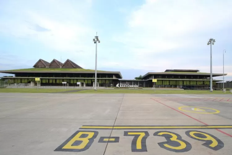 Bandara Banyuwangi, bandara internasional berkonsep green airport pertama di Indonesia (ppid.angkasapura2.co.id)