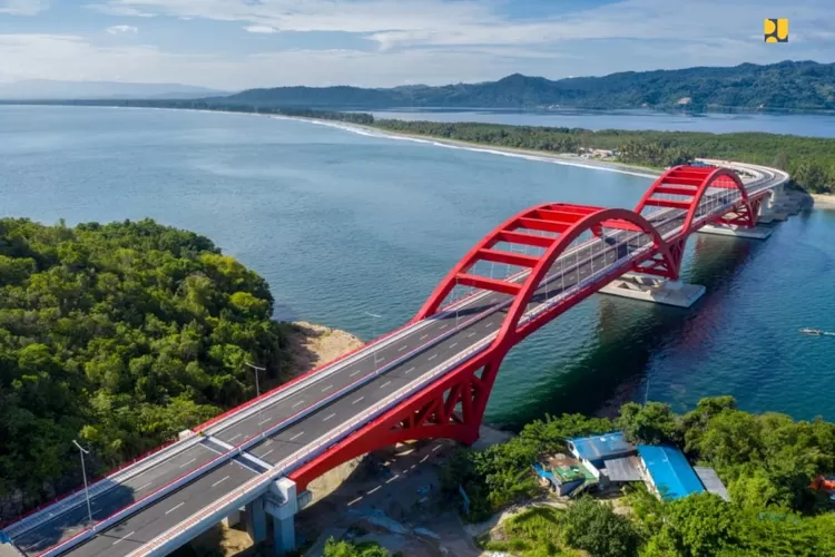 Jembatan Youtefa kantongi dua rekor muri sekaligus  (menpan.go.id)