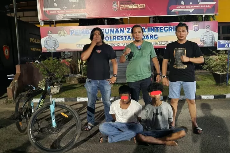 Tim Klewang Bekuk dua pelaku pencuri sepeda ala berkostum ninja (ist)