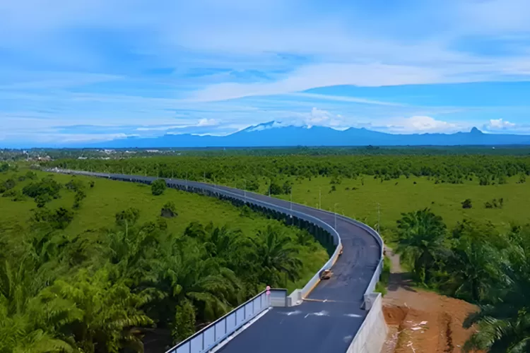 Pesona keindahan Jembatan Elevated Nakau-Air Sebakul Bengkulu (Youtube Myu Pictures)