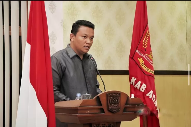 Rinal wahyudi, Sekretaris Gerindra Kabupaten Agam. (Jefrimon/Harianhaluan.com)