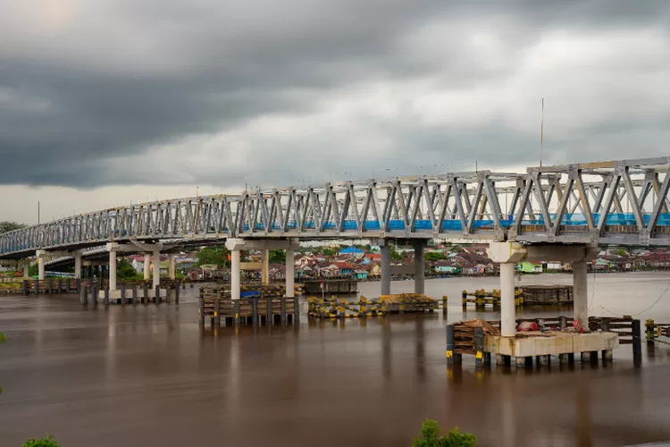 Jembatan Kapuas I di Pontianak siap diresmikan, progresnya sudah 99 persen (pontianak.go.id)
