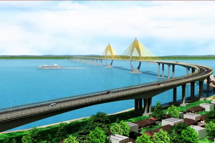 Rencana pembanguna proyek Jembatan Tol Balikpapan-Penajam (kaltimprov.go.id)