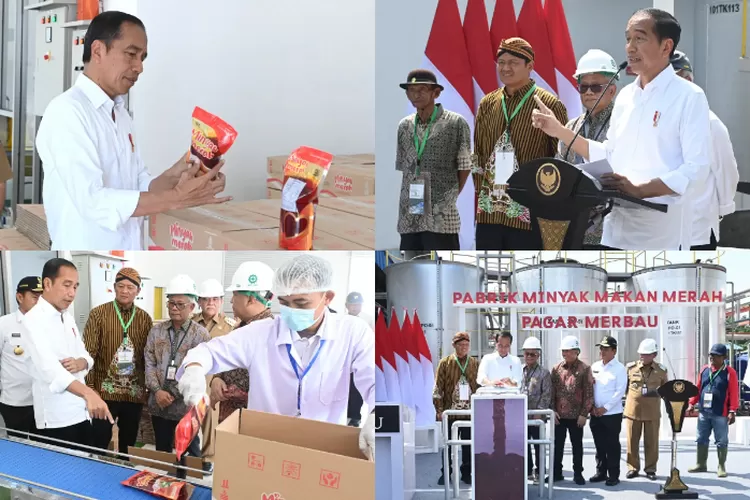 Jokowi resmikan pabrik minyak mentah di Deli Serdang