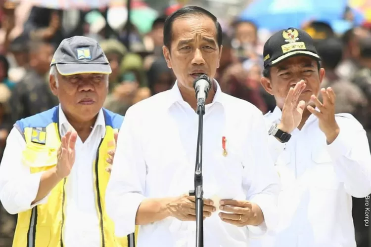 Jokowi resmikan pembangunan Jalan Daerah di Sumatera Utara (Instagram @kemenpupr)