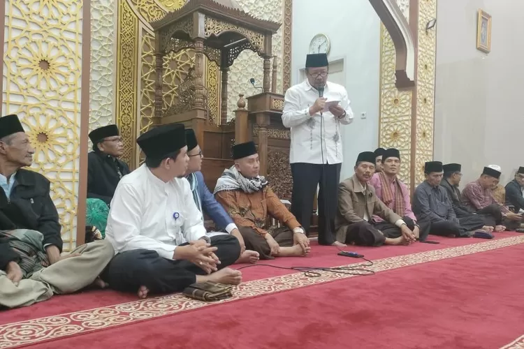 Tim Safari Ramadan Kabupaten Agam Disambut Antusias Masyarakat di Masjid Jabal Nur (Humas Pemkab Agam)